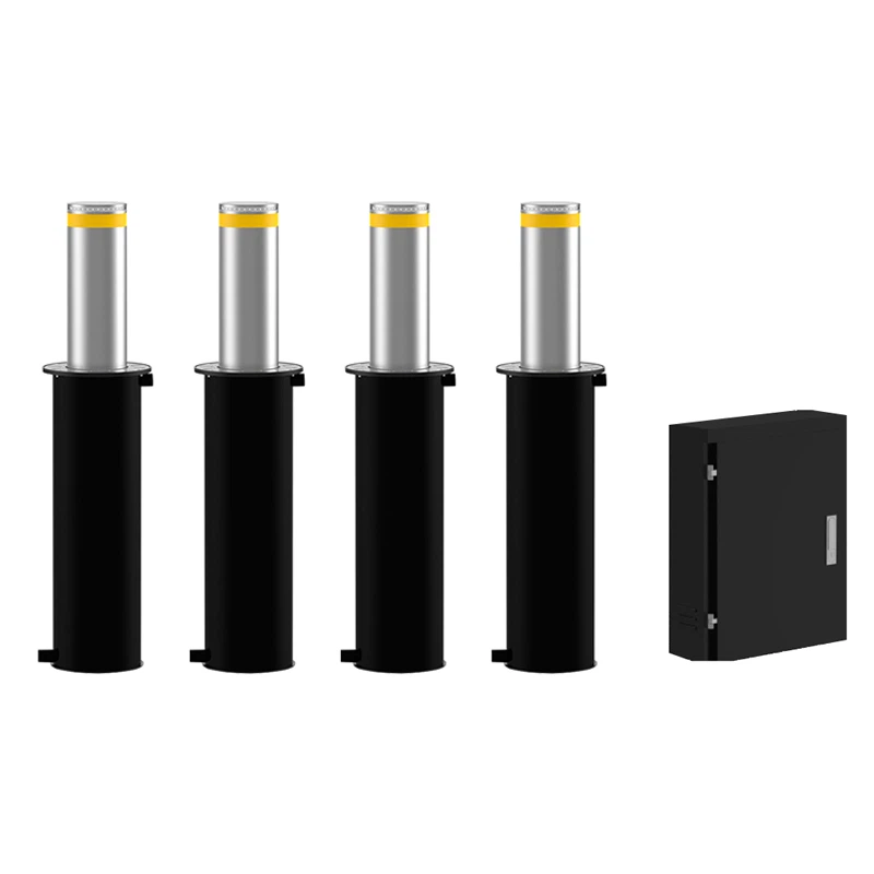 304-Stainless-Steel-219mm-Road-Safety-Full-Automatic-Led-Lighted-Security-Hydraulic-Pneumatic-Rising-Bollards-114 304-Stainless-Steel-219mm-Road-Safety-Full-Automatic-Led-Lighted-Security-Hydraulic-Pneumatic-Rising-Bollards-114